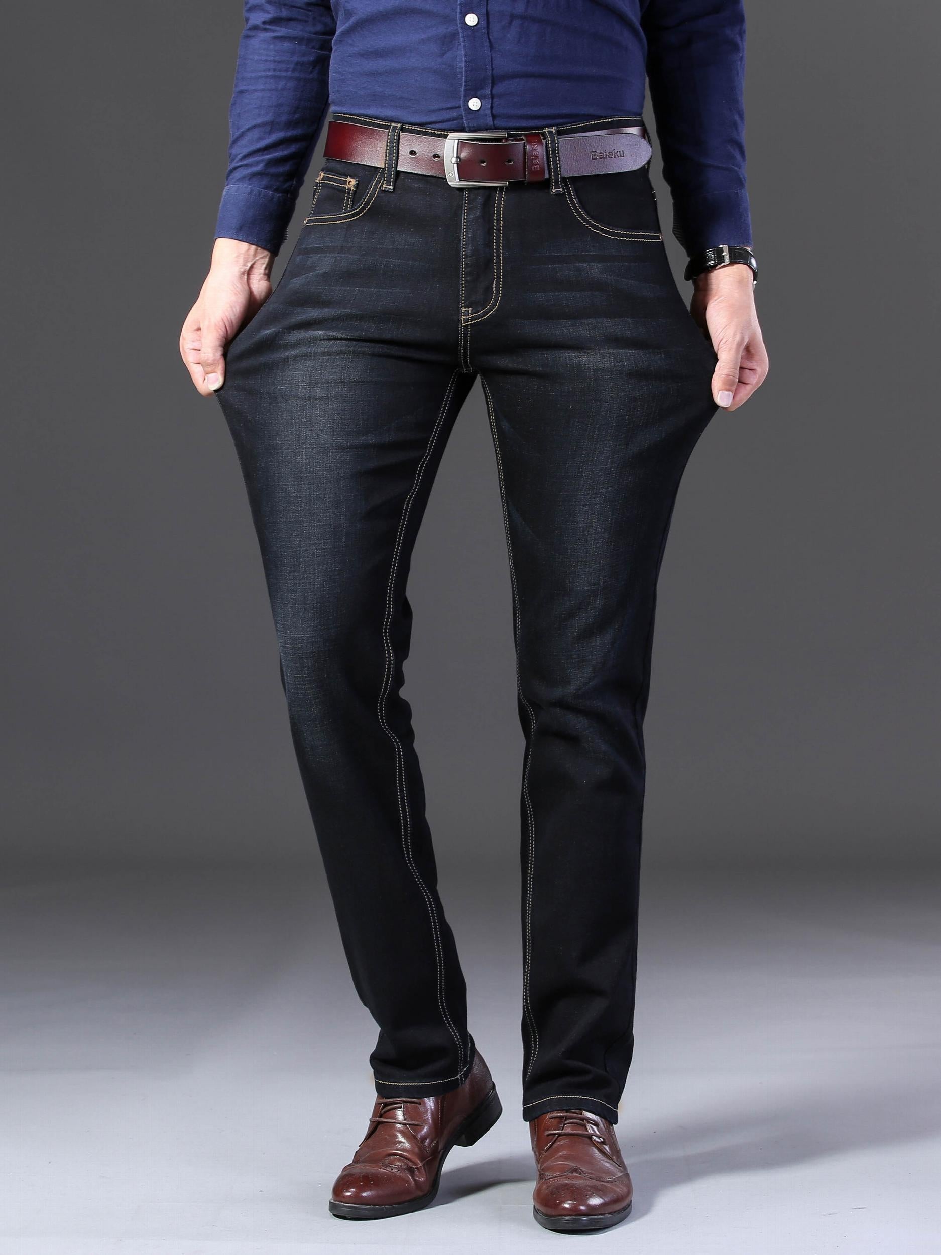 Men's Slim Fit Straight Leg Jeans