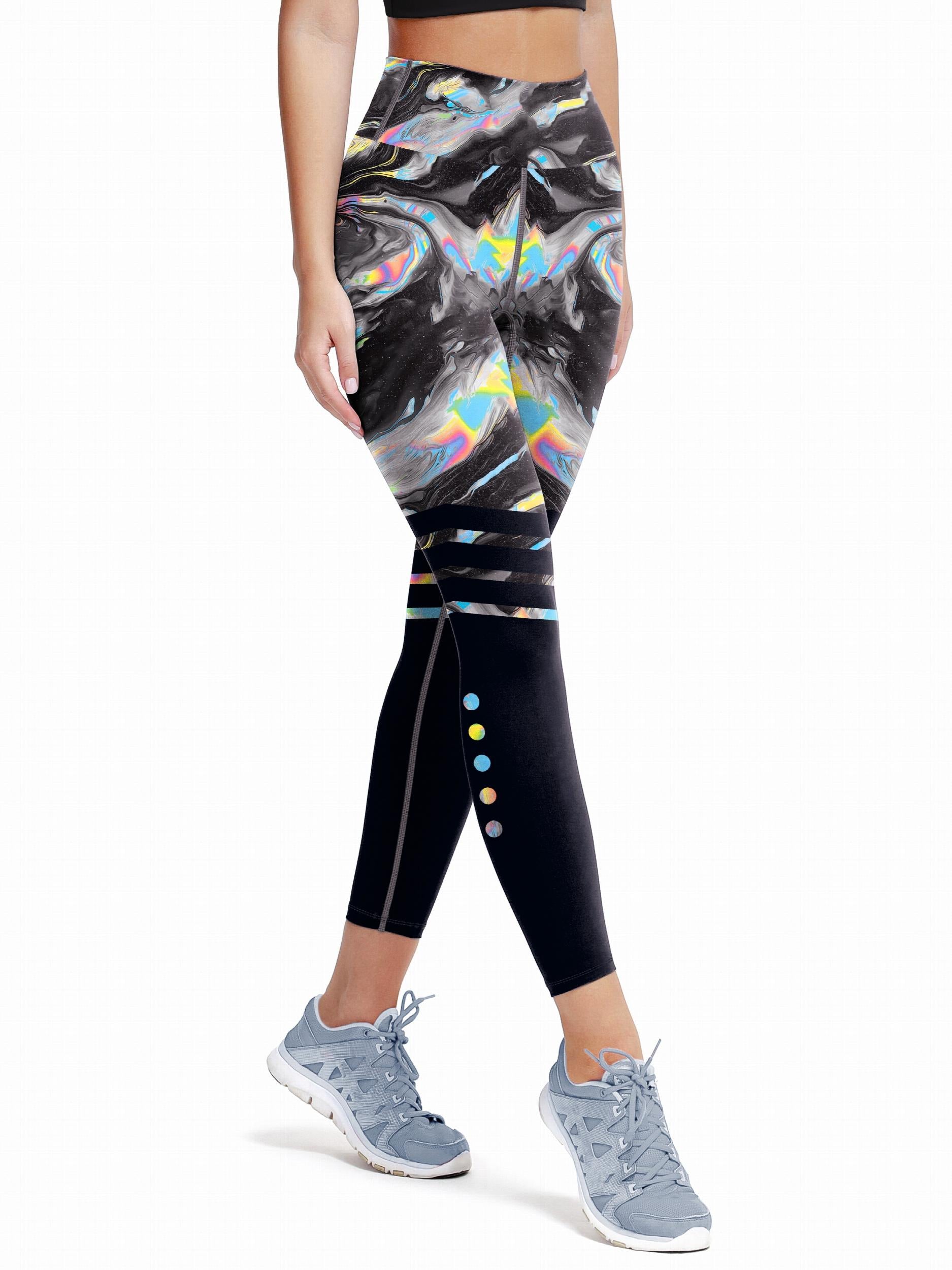 Tie Dye Yoga Pants Slim Fit Running Leggings