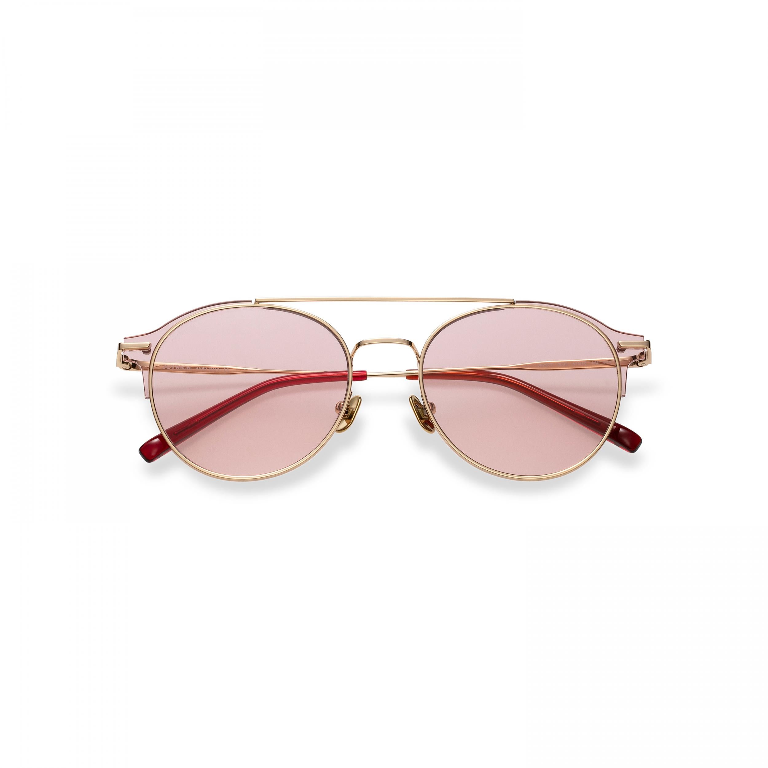 Men's Round Frame Sunglasses UV Protection For Cycling