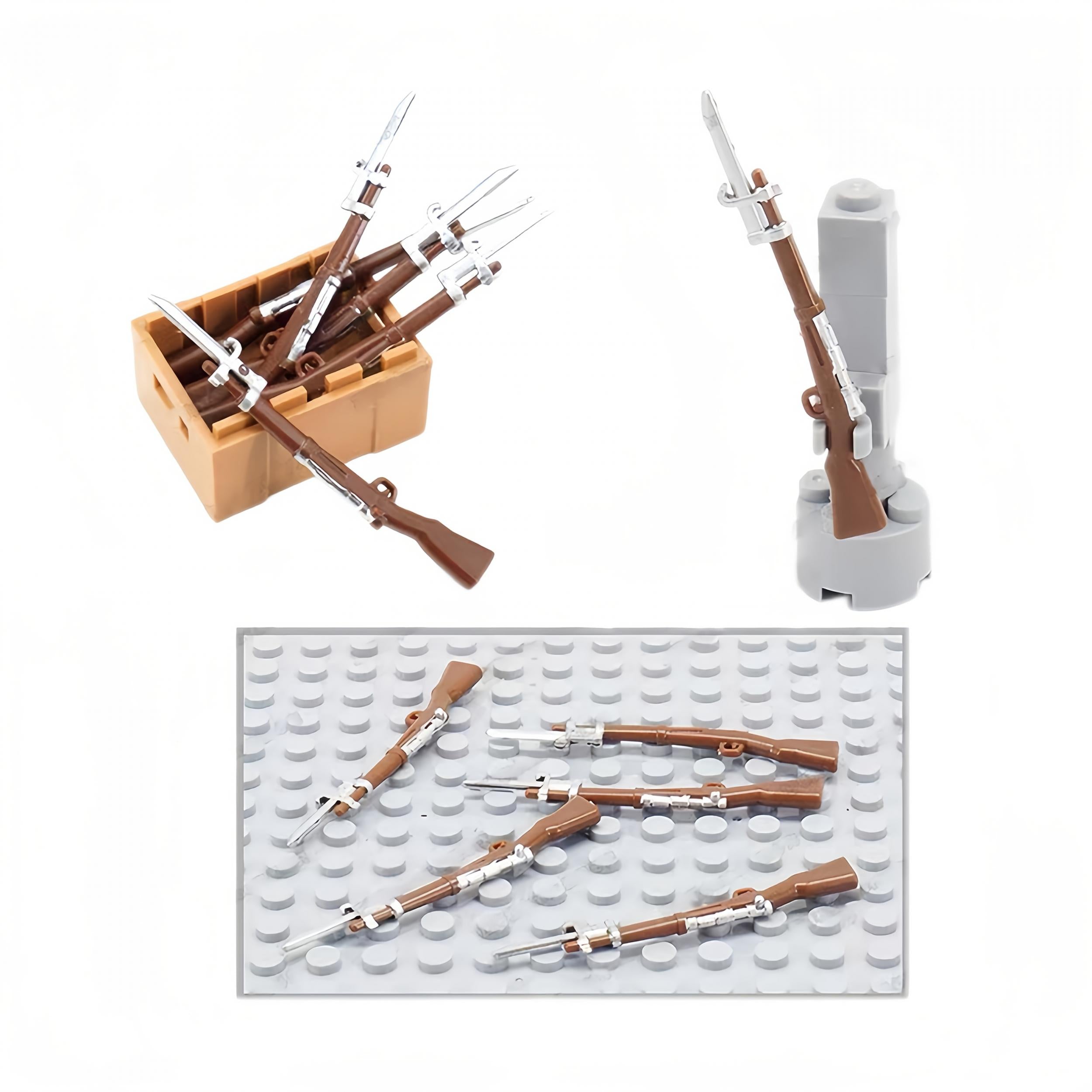 10pcs Assembled Man Weapons Toy Accessories Equipment Parts