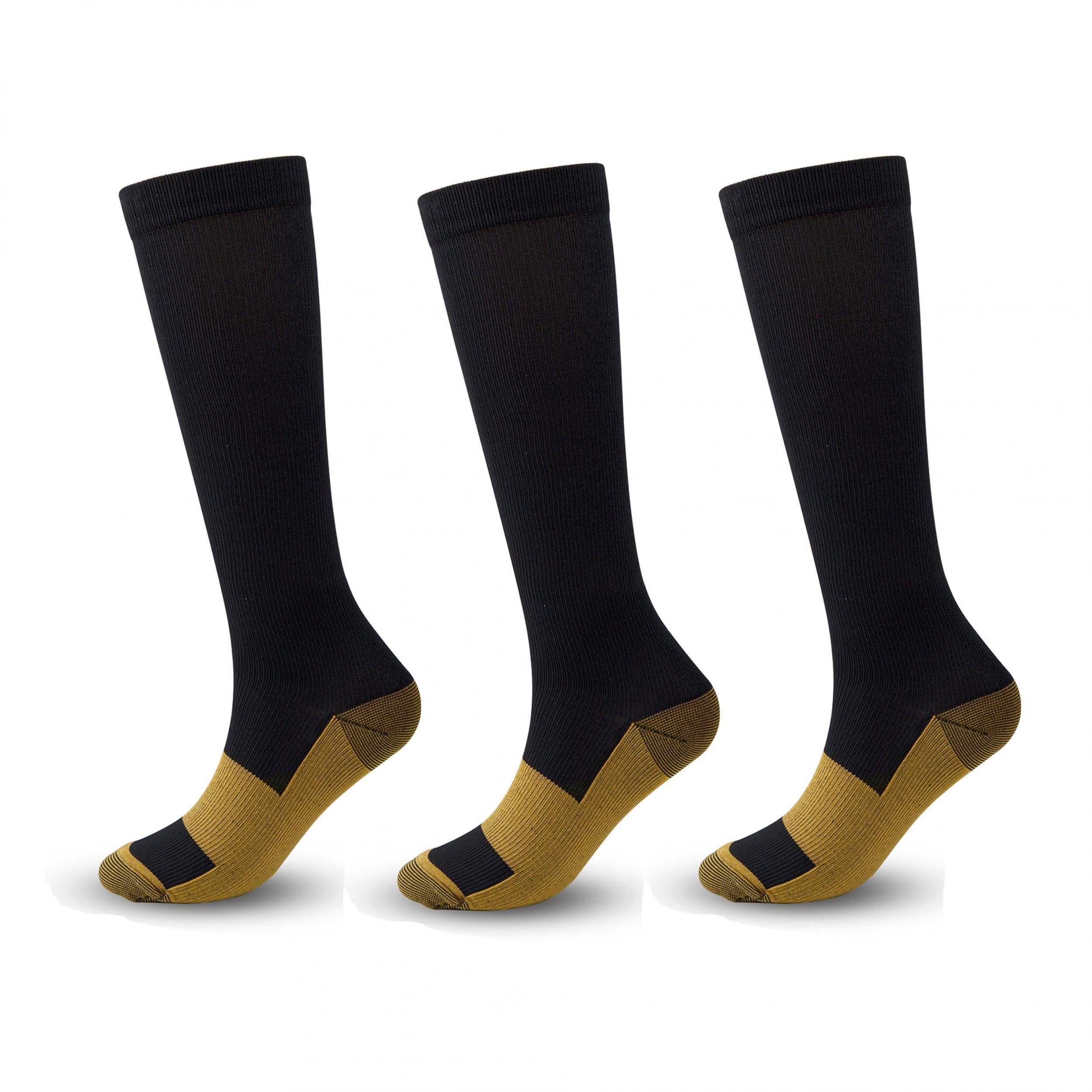 Copper Compression Socks for Women and Men - Knee High Support