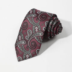 Men's Paisley Necktie Business Wedding Party Tie Great Gift