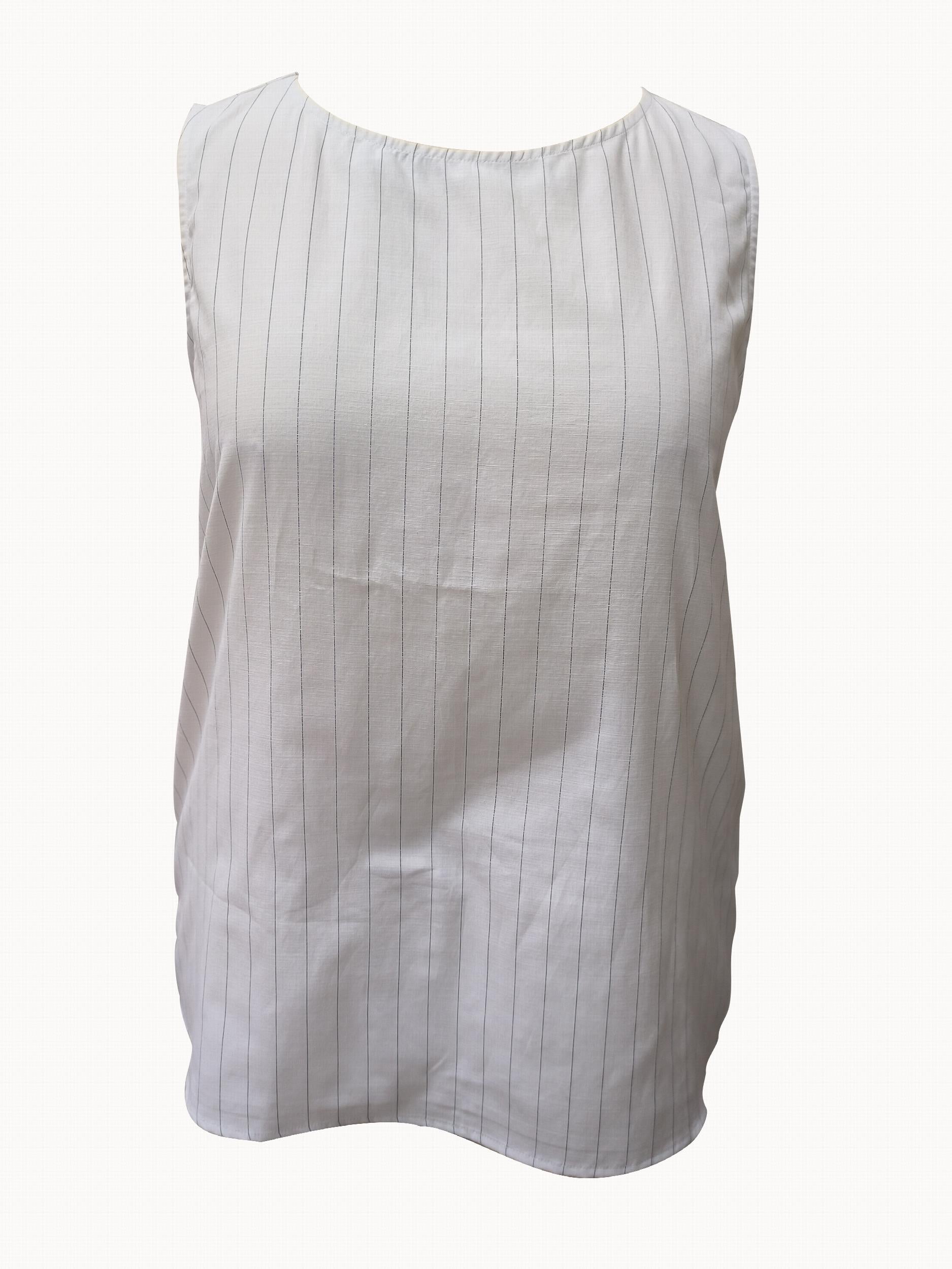Women's Plus Stripe Print Tank Top & Ruffle Trim Shorts Set