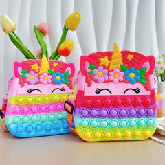 Kids Cartoon Shoulder Bag Coin Purse