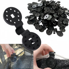 30pcs Greenhouse Shade Cloth Clips Sunshade Netting Fixing Clips