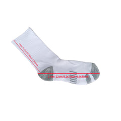 3 Pairs Sports Mid-calf Socks, Breathable & Sweat Absorbing
