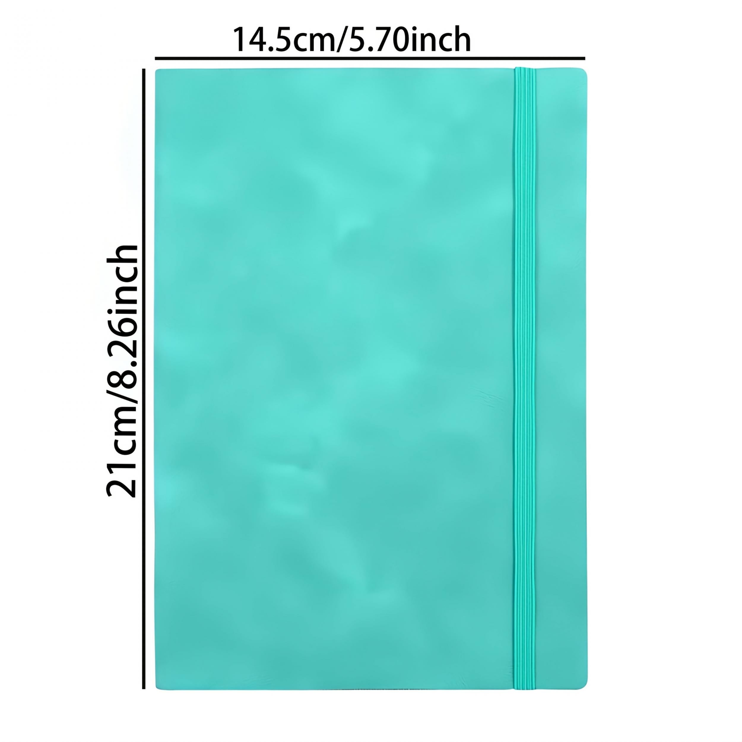Personalized A5 PU Notebook - Yellow Cover
