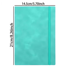 Personalized A5 PU Notebook - Yellow Cover
