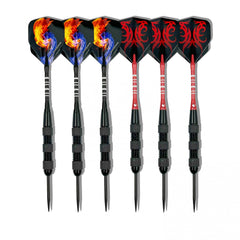 Steel Tip Darts 20G Metal Darts Set Professional for Dartboard Flights
