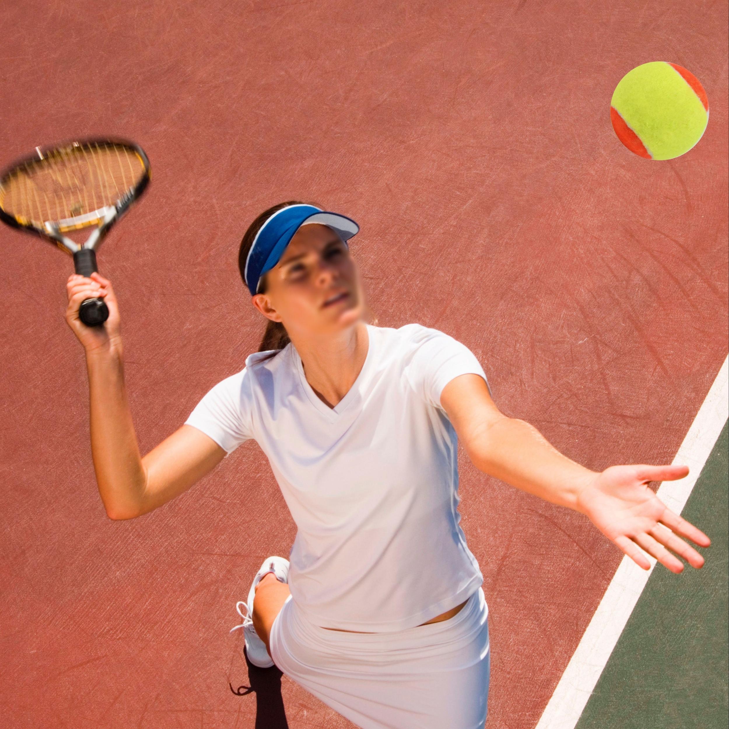 2pcs Elastic Tennis Balls for Beginners Training