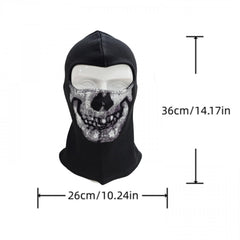 Halloween Dress Up Hat Riding Mask Sweat Absorption Sunscreen Headgear