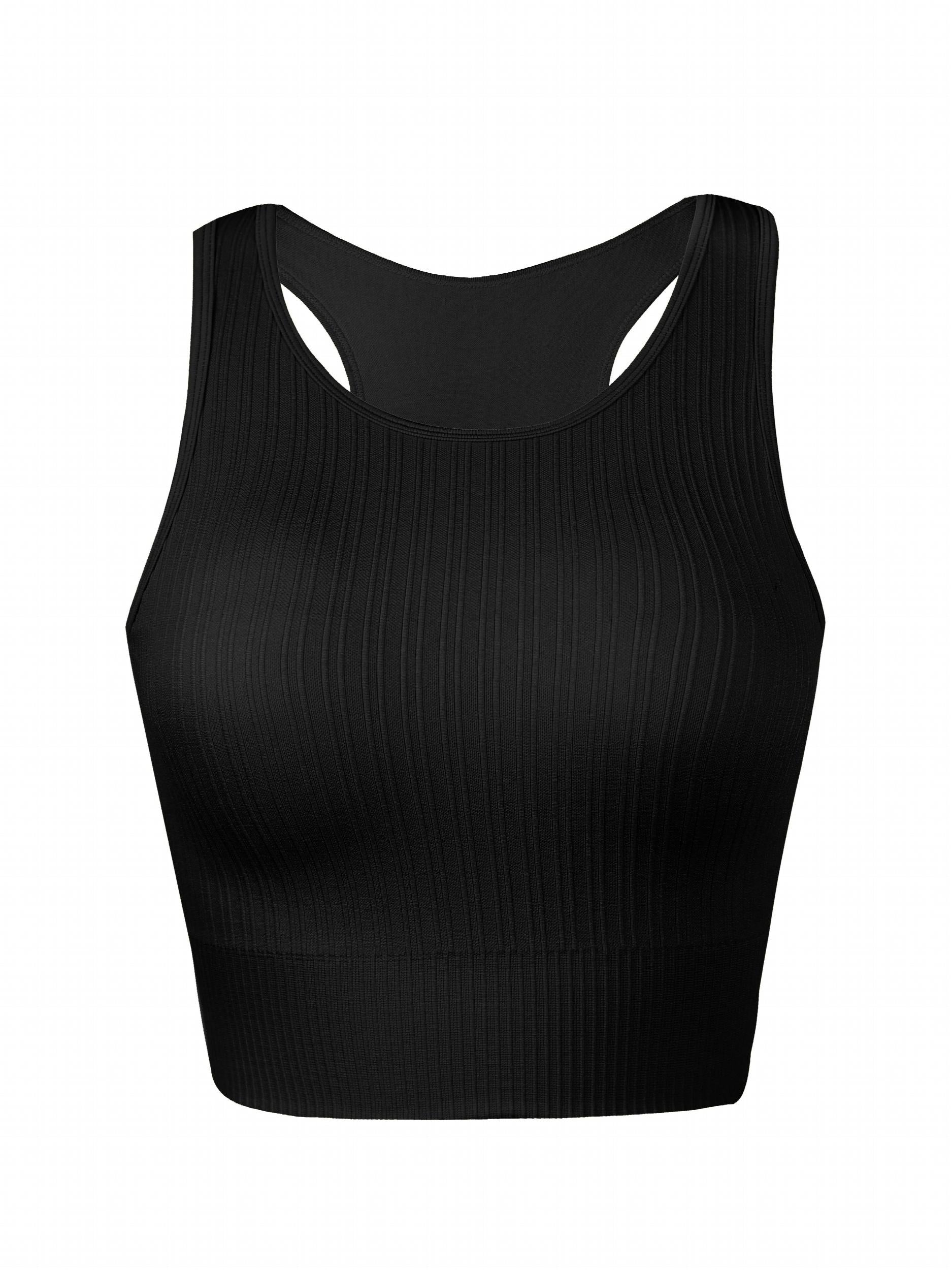 3pcs Sleeveless Sports Tank Top Women's Clothing