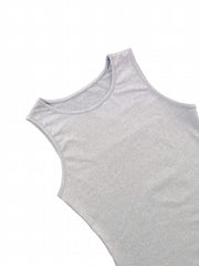3 Pack Crew Neck Bodysuit Set Solid Sleeveless