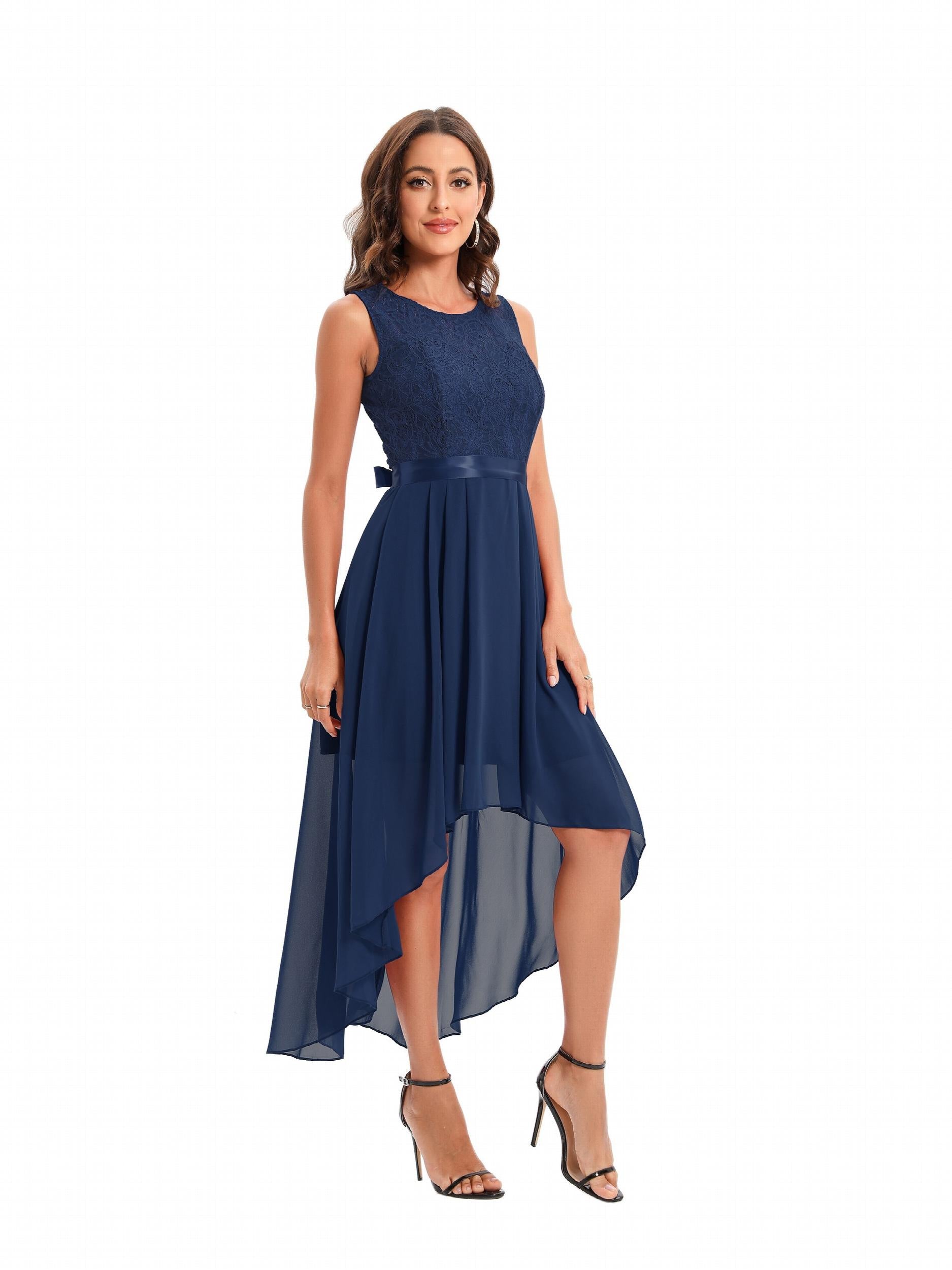 Women's Retro Lace Maxi Dress Evening Cocktail Dress