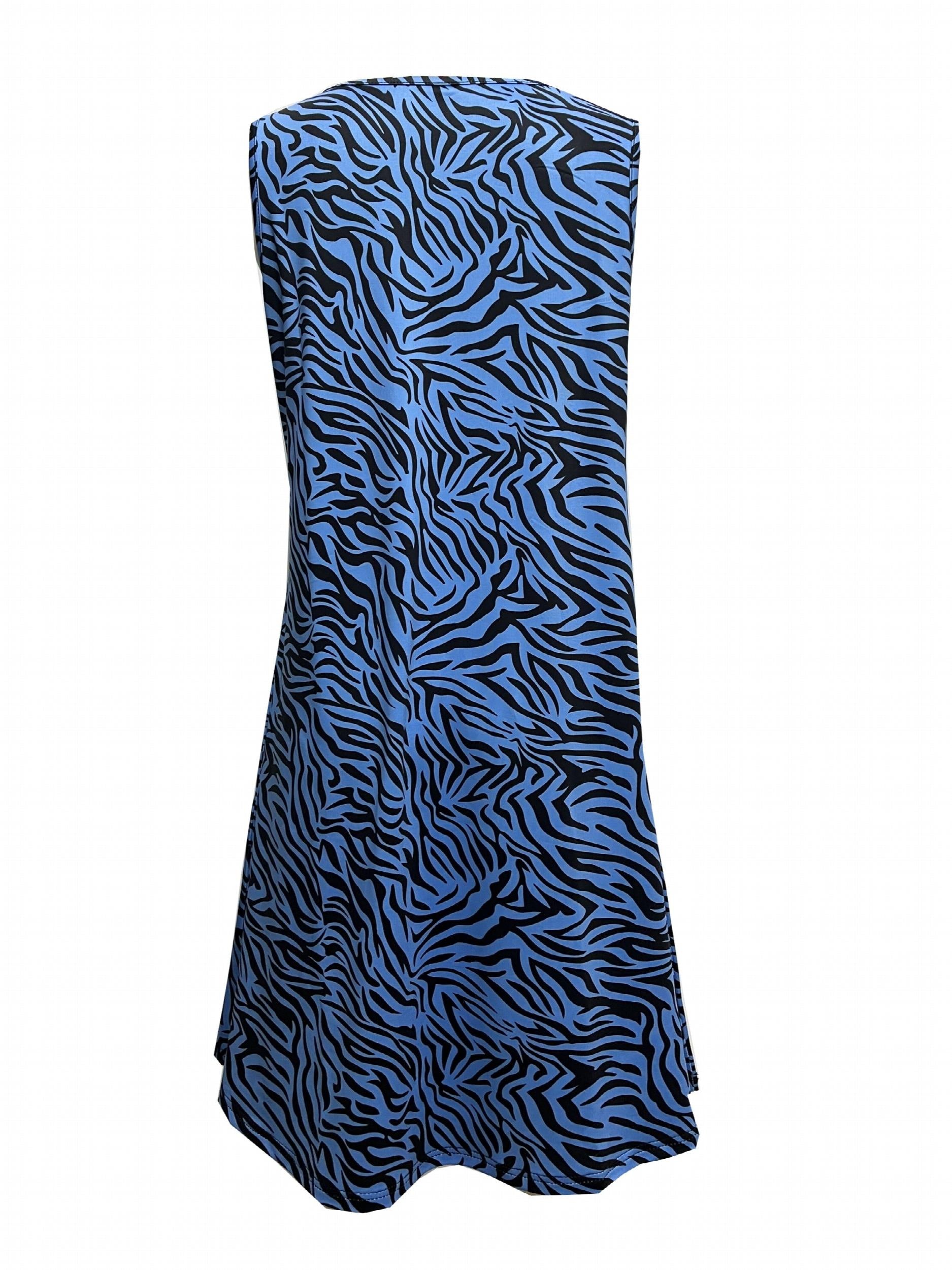 Casual Print Tank Dress for Women