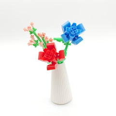 Diamond Particle Stone for Lotus Rose Bouquet and Building Blocks