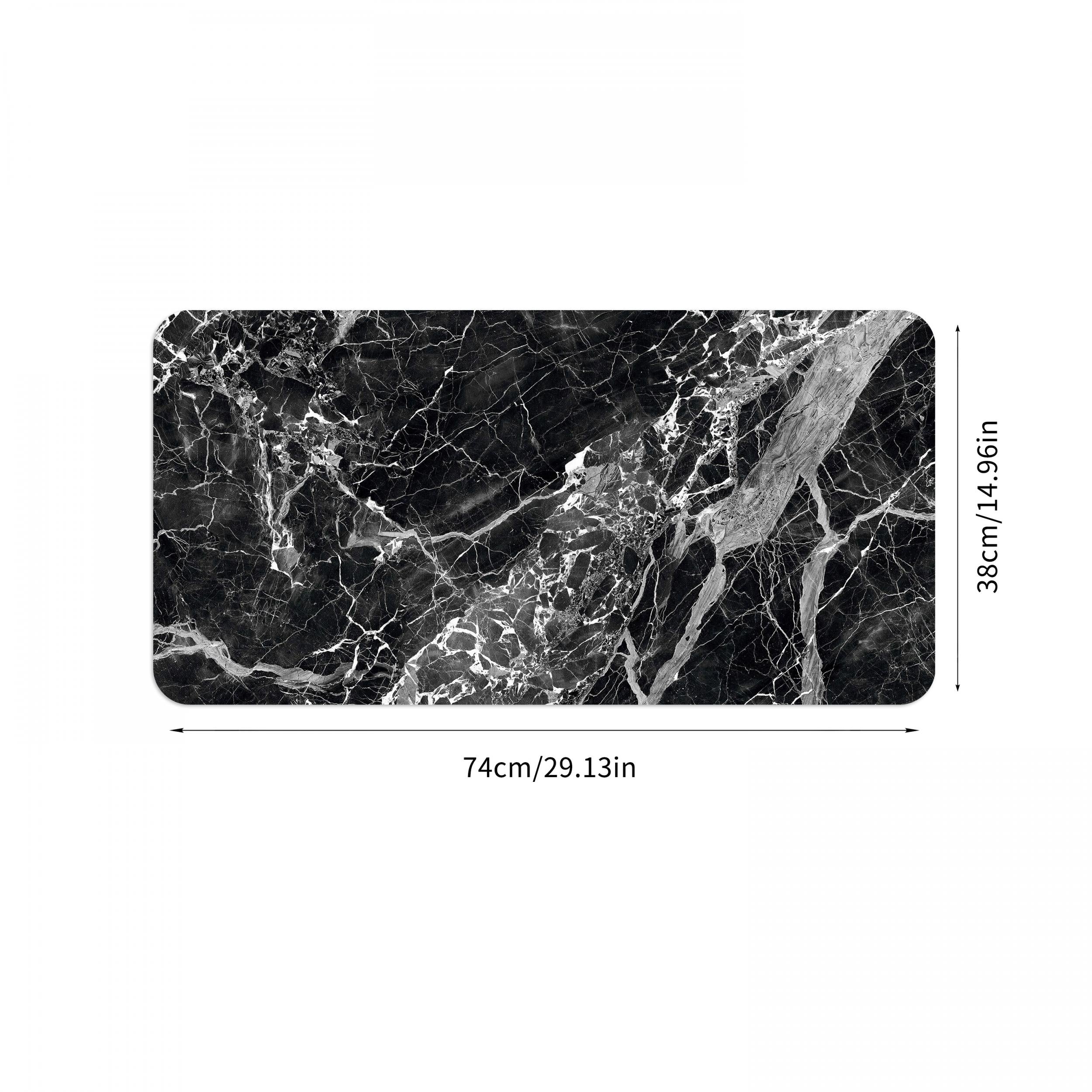 Stylish Marble Pattern Extended Mouse Pad