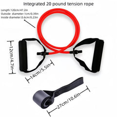 Yoga Resistance Band Set with Door Buckle