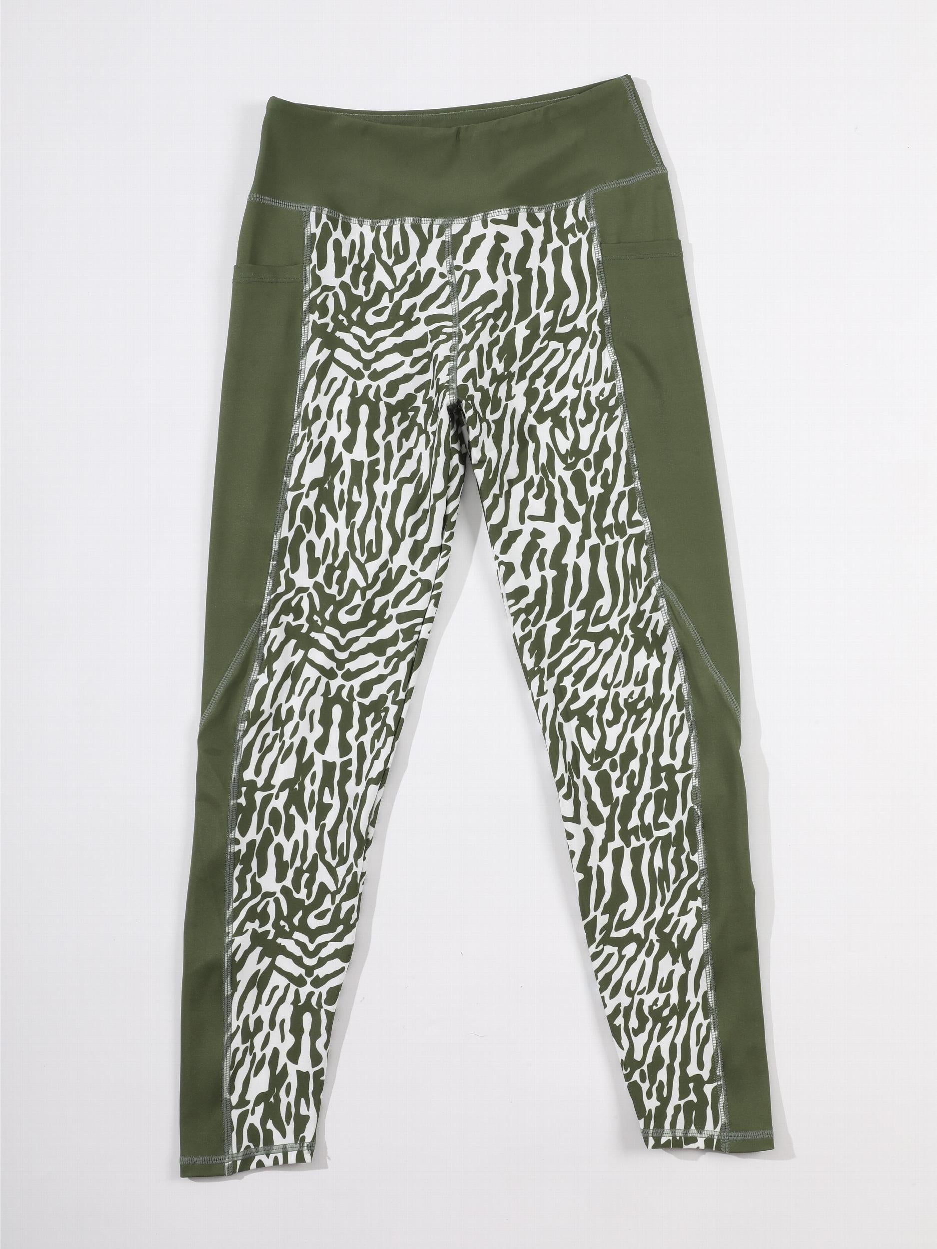 Leopard Print Yoga Pants High Stretch Butt Lifting Leggings