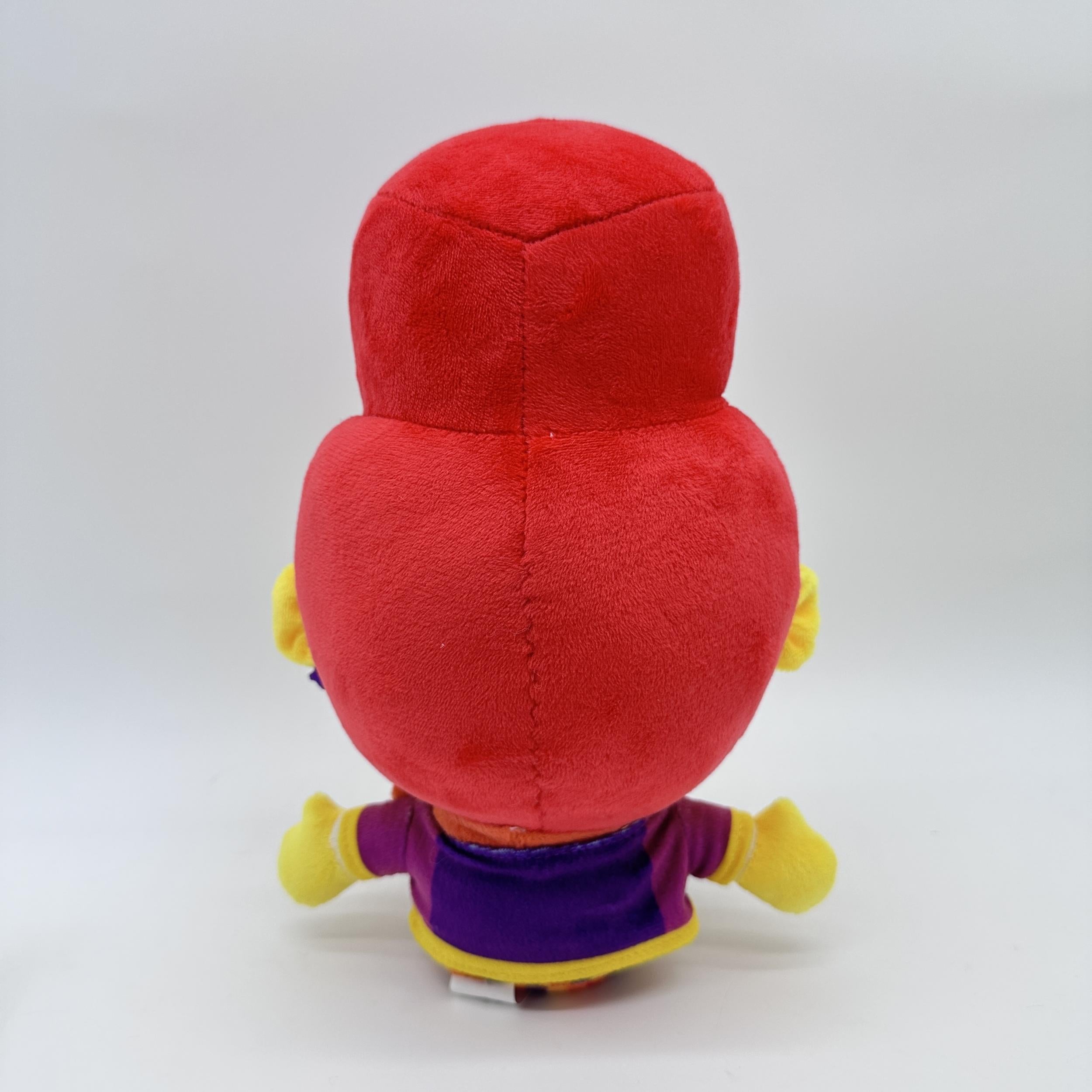 Creative Red Hair Plush Toy for Kids, 9.06-Inch, Yellow Skin