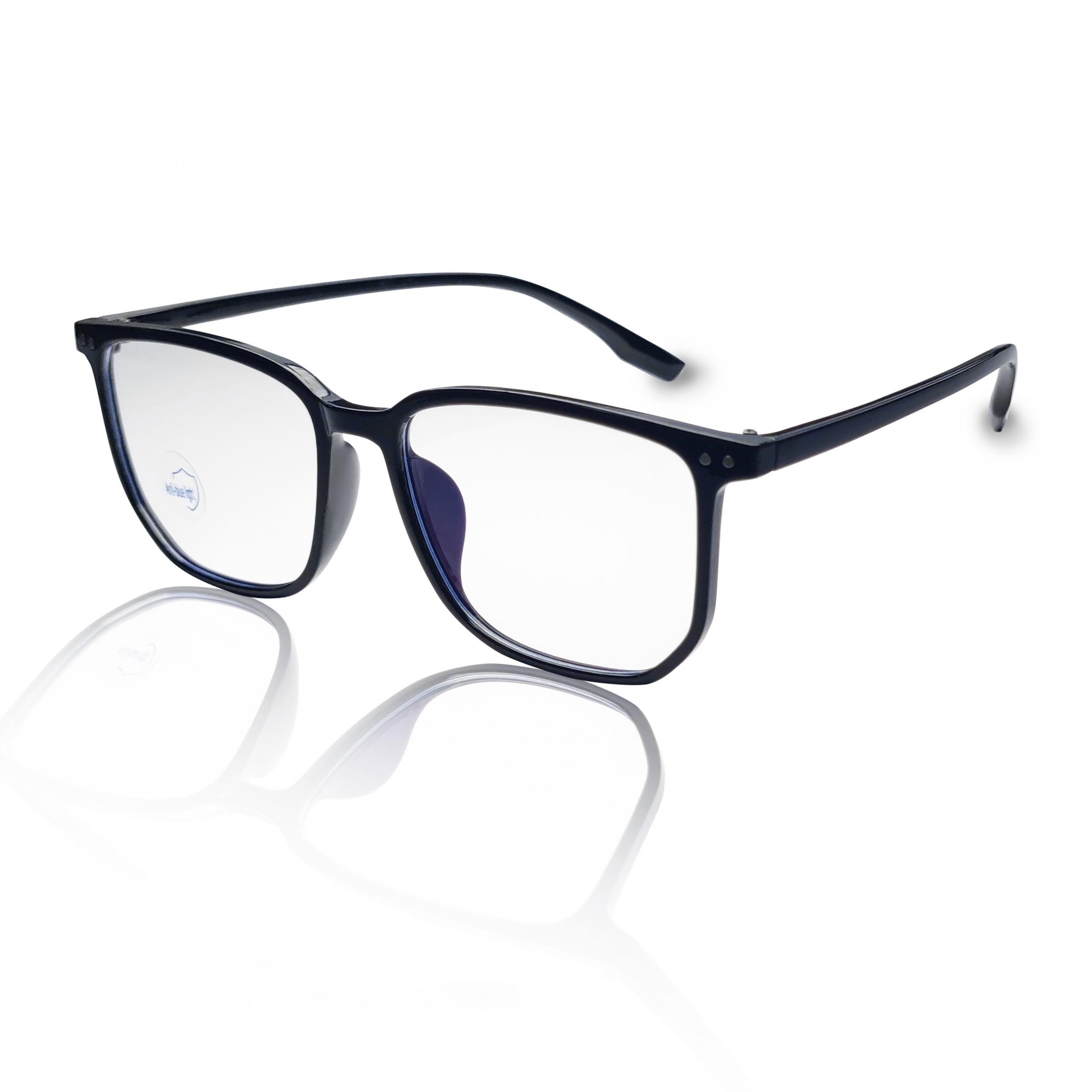 Square Anti Light Glasses For Men Business Decorative Glasses