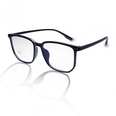 Square Anti Light Glasses For Men Business Decorative Glasses