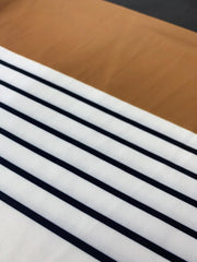 Men's Vintage Striped Lapel Short Sleeve Shirt
