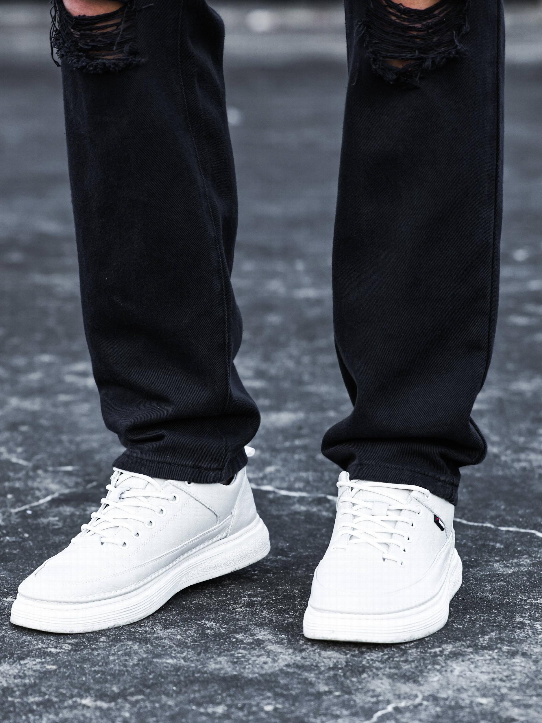 Men's Ripped Jeans Casual Street Style Denim Pants