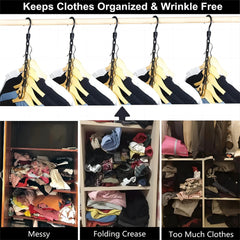 6 Packs Magic Hangers Closet Space Saver Hanger Organizer