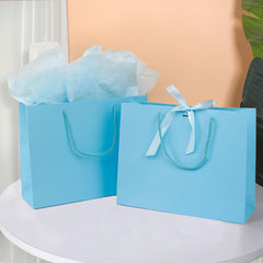 12pcs Gift Bags with Ribbon Bow for Medium Gifts - Party Supplies