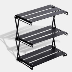 Foldable Aluminum Alloy Stainless Steel Shelf Outdoor Camping Table