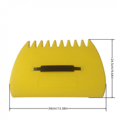 Outdoor Leaf Clip Garden Rake, Plastic Yard Garbage Collector