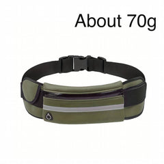 Waterproof Close Fitting Waist Bag for Outdoor Sports and Fitness Running