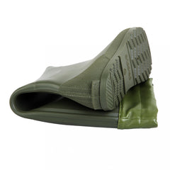 Waterproof PVC Round Toe Flat Rain Boots Lightweight Comfortable