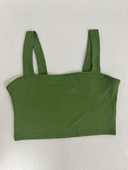 Square Neck Tank Top Backless for Summer