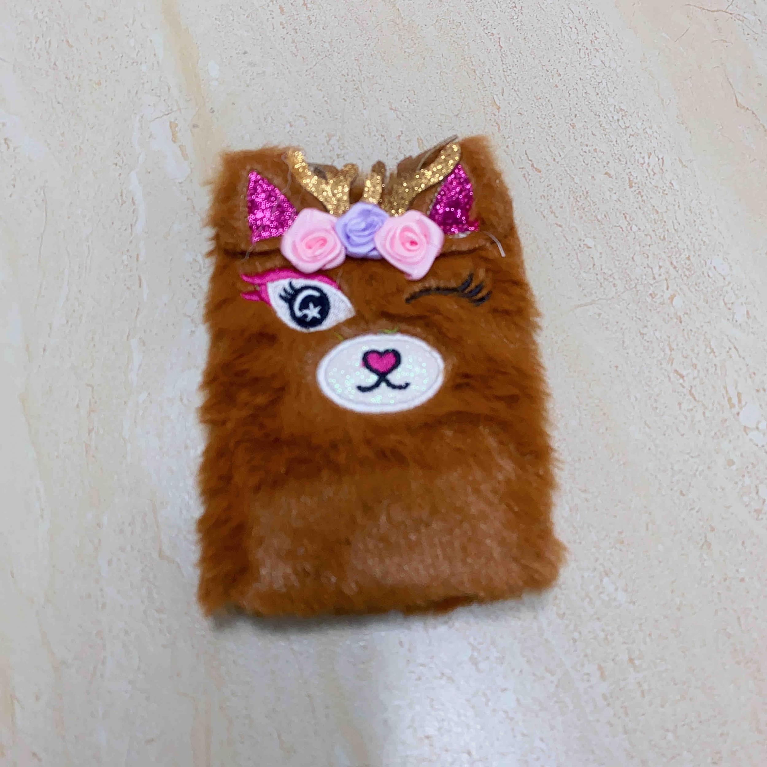Cartoon Bunny Plush Notebook