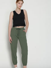High Waist Yoga Pants w/ Drawstring, Comfy for Casual & Active Lifestyle