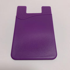 Silicone Cell Phone Card Holder Back Sticker Money Pouch Case Wallet