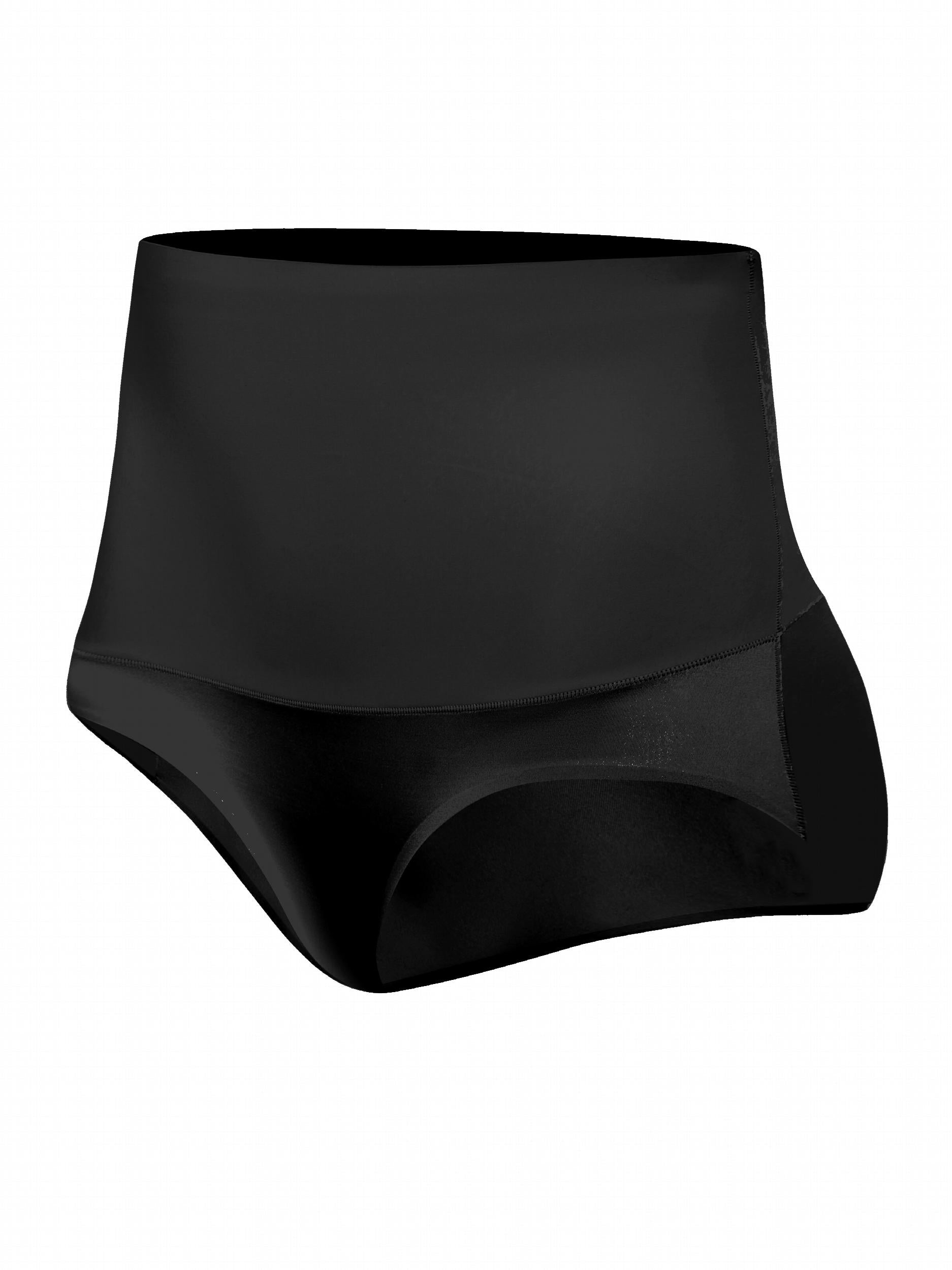 2 Pack Women's High Waist Tummy Control Boxer Briefs Set