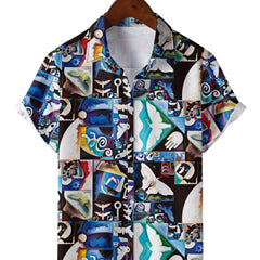 Men's Summer Beach Vacation Resort Shirt