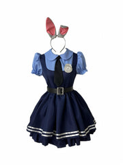 Sexy Bunny Cosplay Costume & Rabbit Ears Hairband