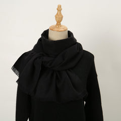 Men's Solid Business Scarf 30 x 11 inches