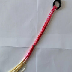 Colorful Gradient Braids Wigs Head Rope 4pcs