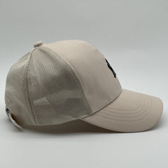Rabbit Embroidery Trucker Hat Hip Hop Mesh Baseball Cap Unisex Sunshade Dad Hat