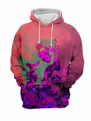 Colorful Novelty Print Hoodie Men's Graphic Pullover Hooded Sweatshirt