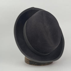 Mens Retro Red Wide Brim Fedora Sun Screen Hat