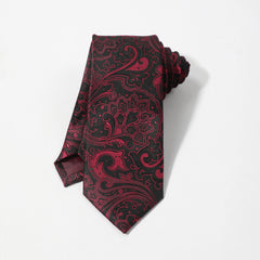 Men's Paisley Cashew Floral Ethnic Style Tie