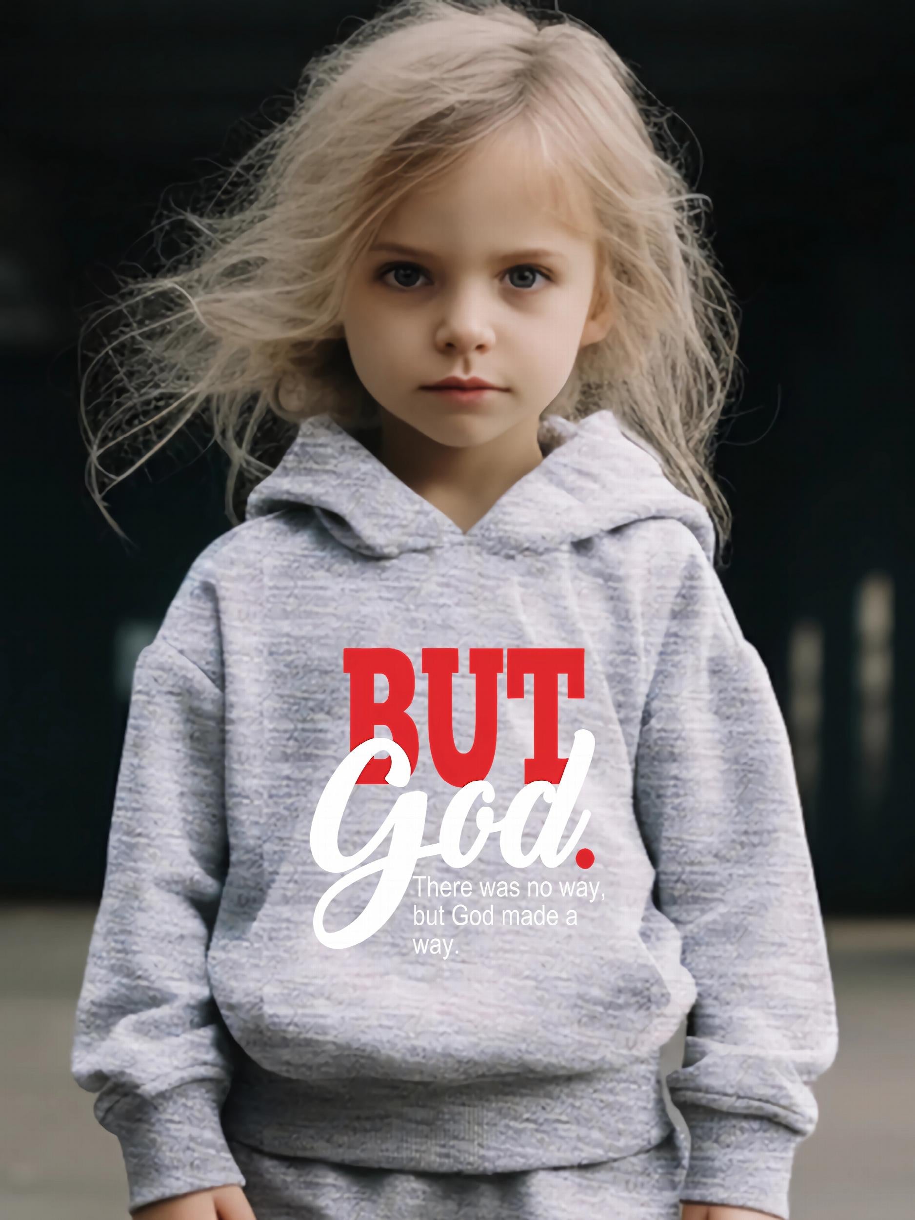 BUT GOD 2pcs Girls Sports Outfits Spring Fall Outdoor Gift