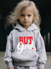 BUT GOD 2pcs Girls Sports Outfits Spring Fall Outdoor Gift