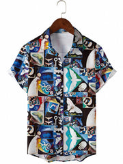 Men's Summer Beach Vacation Resort Shirt